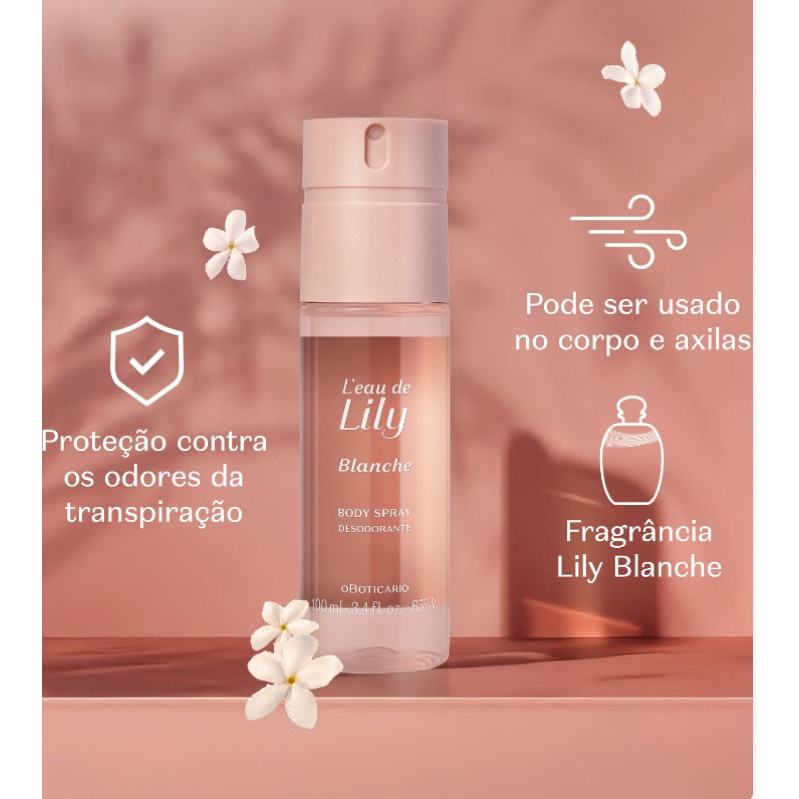 L'eau de Lily Blanche: conheça o lançamento do Boticário antes de