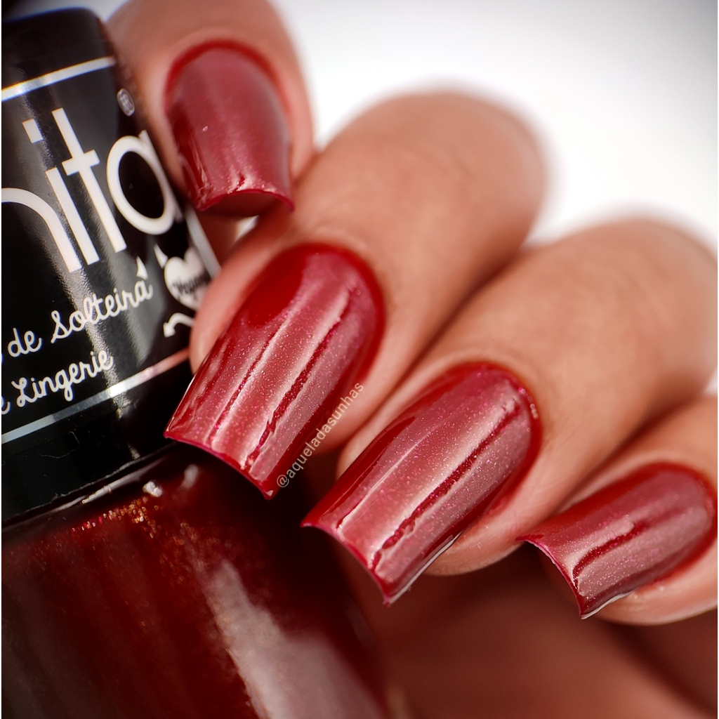 Esmalte Anita 10ml - Cores e Glitter Vermelho Vinho Marsala *Escolha a sua  cor* | Shopee Brasil