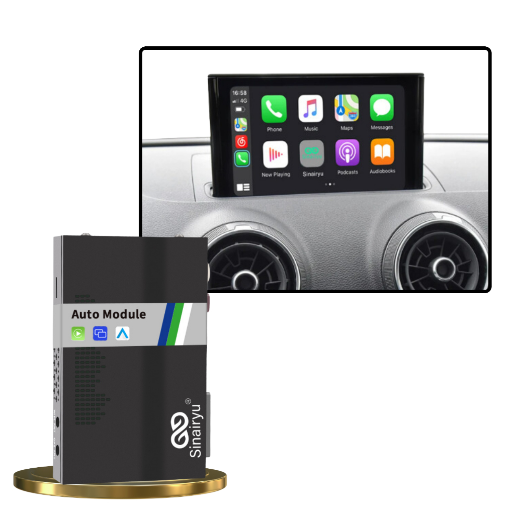 3*5様 アウディA7CarPlay Módulo Carplay Plug and Play Apple Android Auto Audi A3 A5 A7 A8
