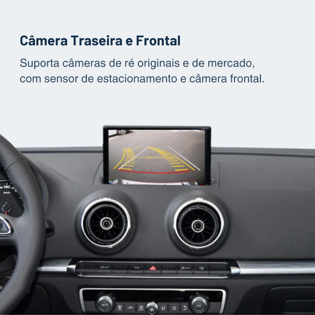 Módulo Carplay Plug and Play Apple Android Auto Audi A3 A5 A7 A8