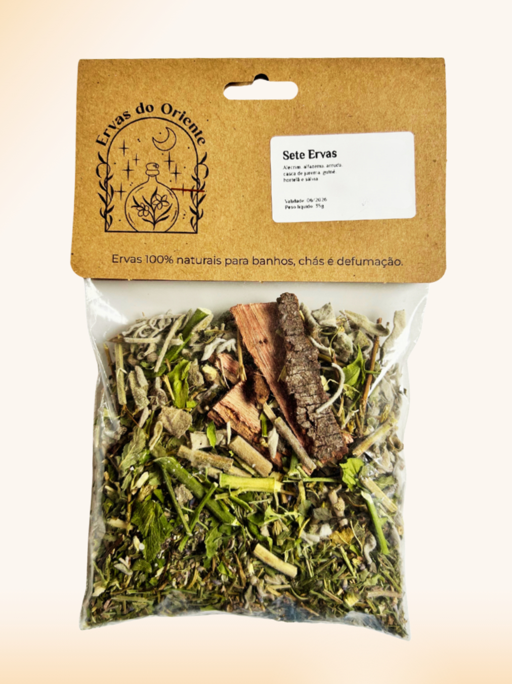 Banho de Ervas • 7 Ervas • Proteção e Limpeza Espiritual • 35g | Shopee ...