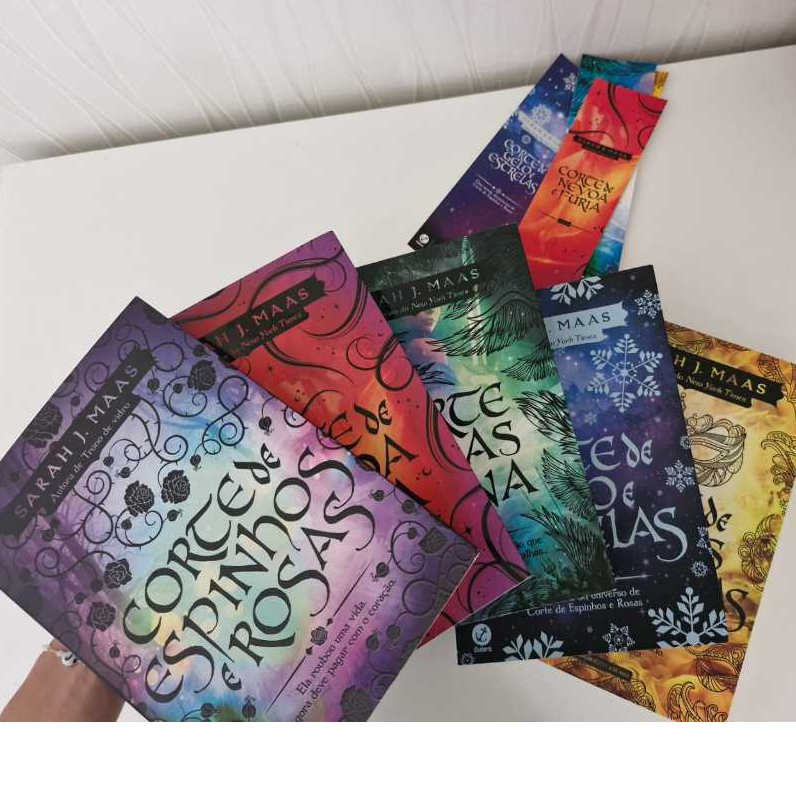 Kit Corte de Espinhos e Rosas/Acotar (capas antigas) | Shopee Brasil