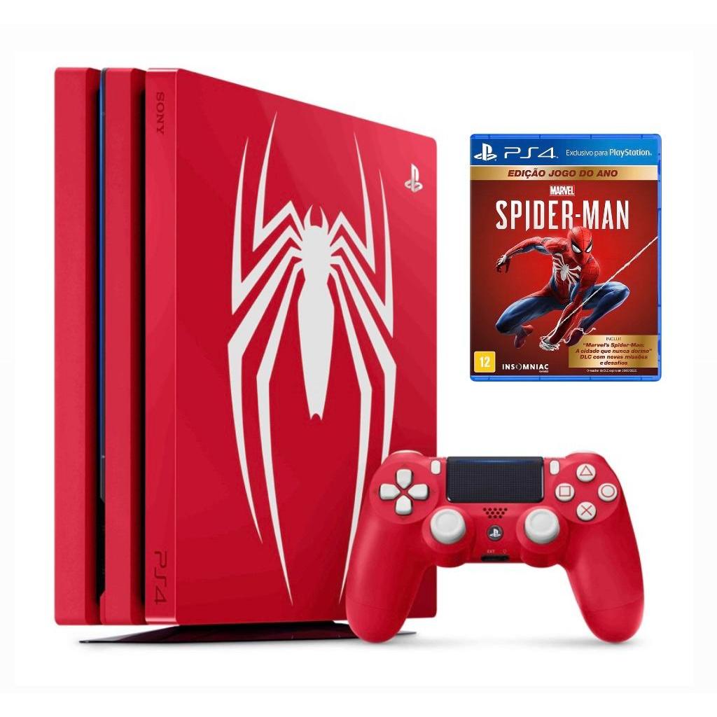 Console Playstation 4 Pro Spider-man Limited Edition