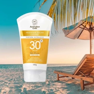 Protetor Solar Australian Gold 30FPS Toque Seco 120G