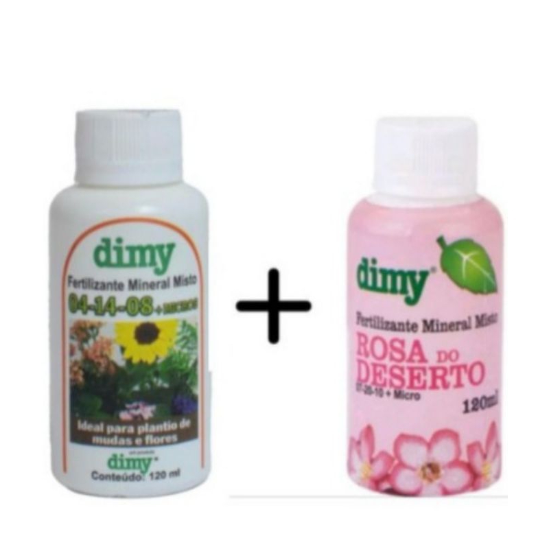 Dimy 04-14-08 + Dimy Rosa do deserto - 120 ml | Shopee Brasil