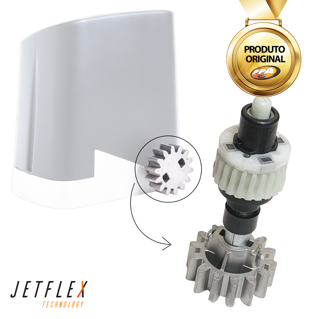 Eixo Completo Motor PPA Dz Home Coroa Z22 Engrenagem Z14 | Shopee
