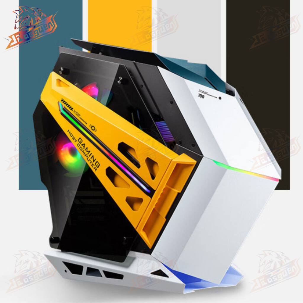 Gabinete Gaming Lateral De Vidro Fans Rgb Personalizável