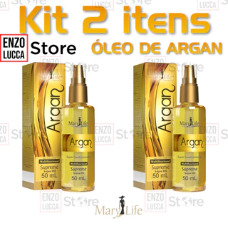 2 unid Òleo Multifuncional supreme argan mary life 50ml