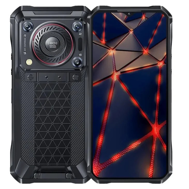 Celular robusto Oukitel WP36 PRO, Som Premium, Bateria 10600 mAh