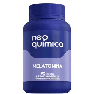 Melatonina Neo Química 90 Comprimidos Orodisperiveis (sabor maracuja)