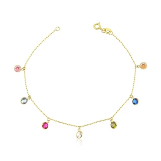 Pulseira Ouro 18k com bolinhas 4mm em Oferta na Shopee