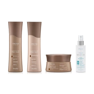 Amend Expertise KIT Complete Repair Sh e Cond 250ml + Máscara 300g + Fluído Multi-Benefícios 180ml em Oferta na Shopee