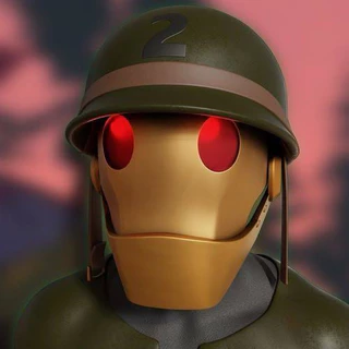 Gi robot capacete máscara impressão 3d coleção