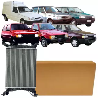 Radiador Original Fiat Uno 1.0 8v Fire Com Ar 2002 2004 em Oferta na Shopee