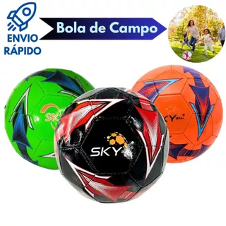 Bola De Futebol Para Campo Tamanho 5 PVC Cores Sortidas