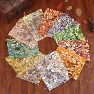 Kit 1000 peças/Promoção Saquinhos De Organza Doces/Joias/Casamentos/Festas em Oferta na Shopee