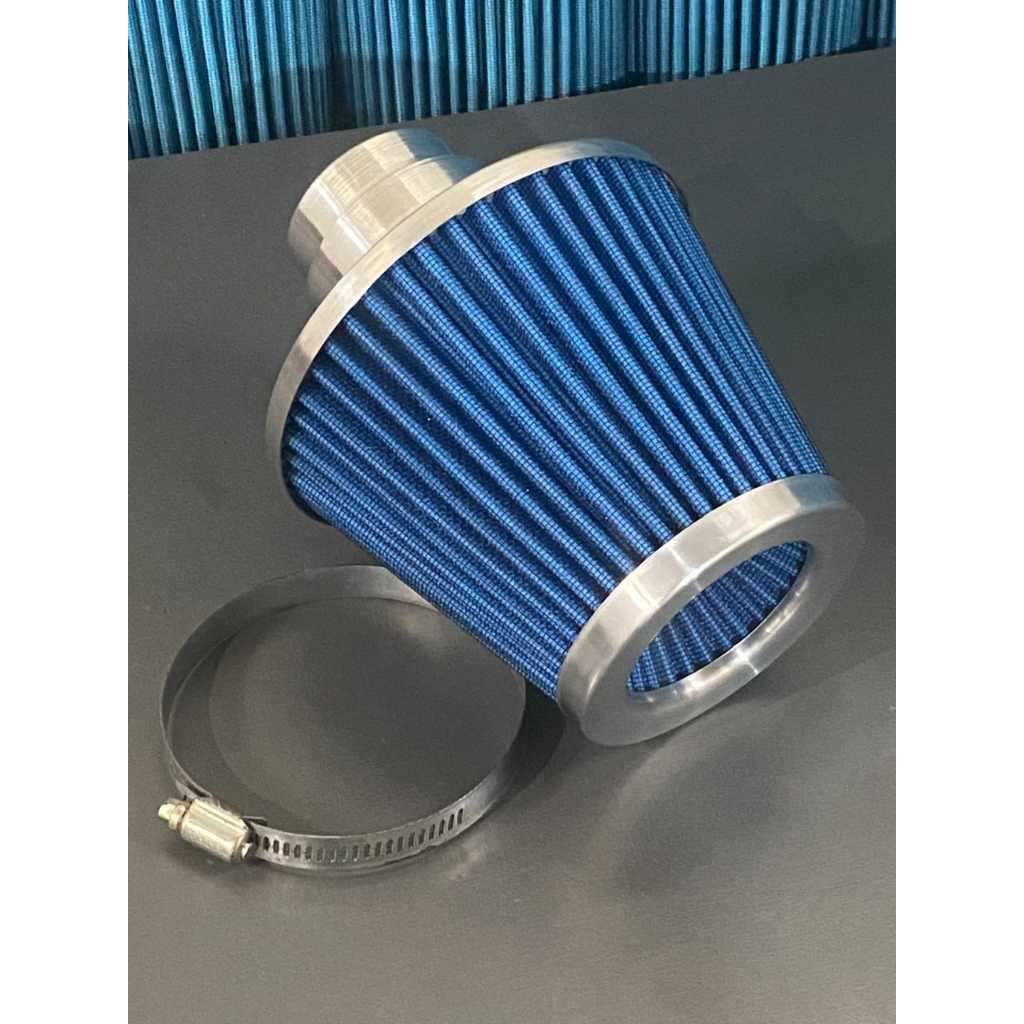 FILTRO DE AR ESPORTIVO DUPLO FLUXO 3 MEDIDAS C\ABRAÇADEIRA