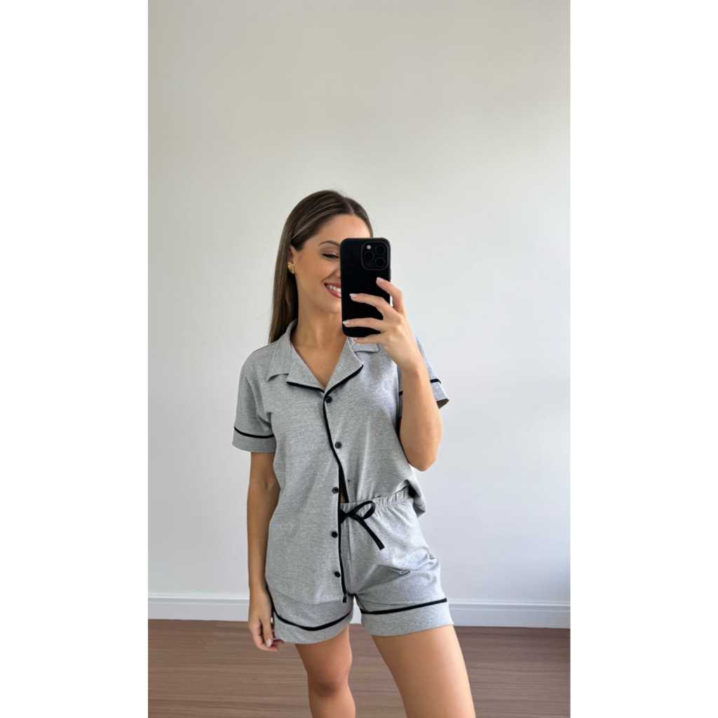 Conjunto Pijama Americano de Verão Curto