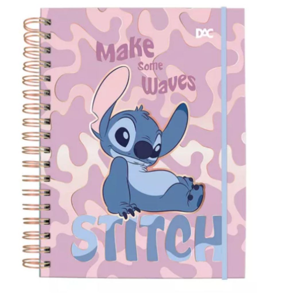 Caderno Smart Inteligente Mini Stitch Escolar Infantil Folhas ...