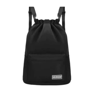 Saco de Cordão Mochila Bag Esportes Viagens Escolar Unissex F765 Gold Ye em Oferta na Shopee