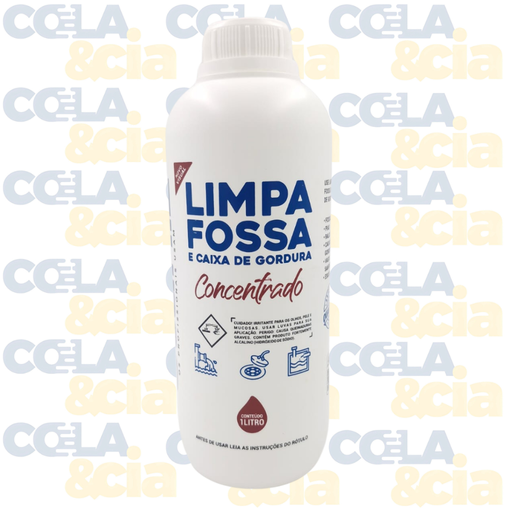 Limpa Fossa Concentrado 1 L Dissolve Gordura E Crosta Etaniz