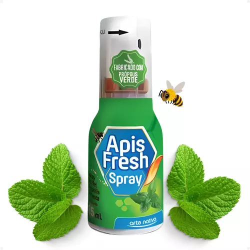 Própolis Para Garganta Apis Fresh Spray Menta 35ml 1 UND Arte Natv ...