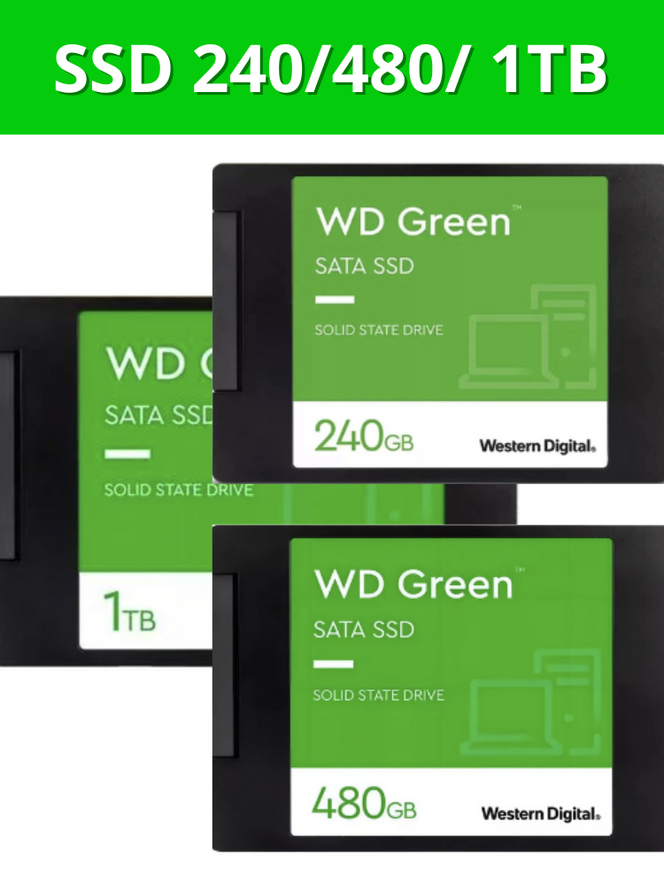 SSD WD Green Western Digital 240gb/480gb/960gb/1TB Sandisk/Adata