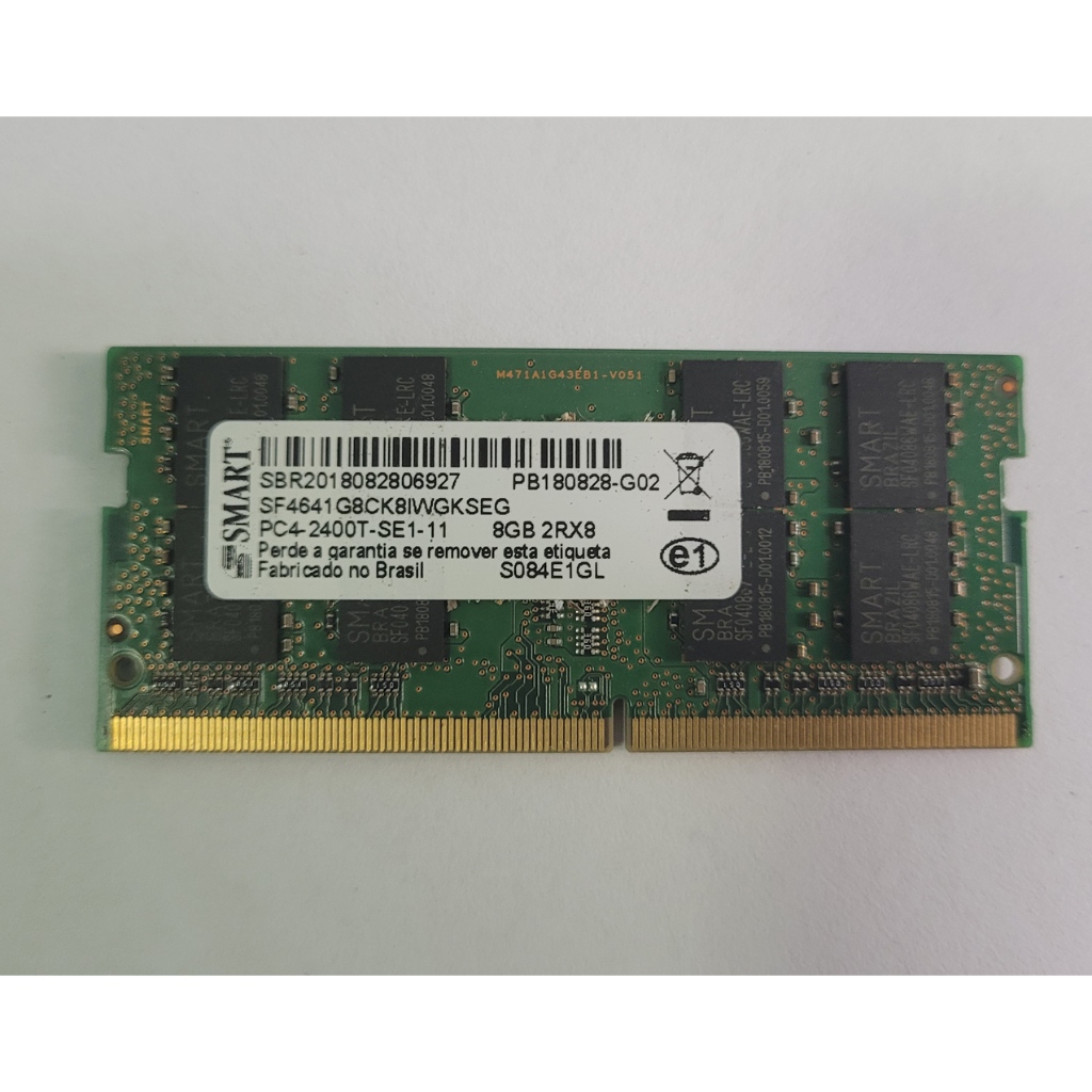 Memória RAM Notebook DDR4 8Gb 2400mhz Pc4-2400T | Shopee Brasil