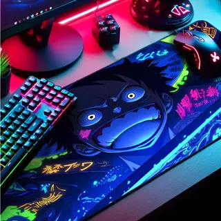 Mousepad Gamer Speed Anime - Estampas Exclusivas em IA e Tamanhos Variados
