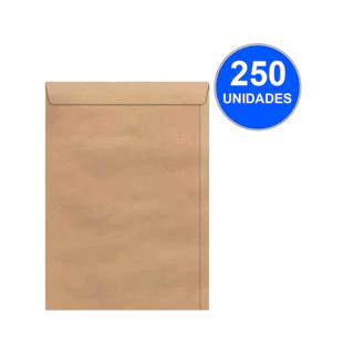 Envelope Saco Kraft 250 Unidades Caixa 80g 110x170 em Oferta na Shopee