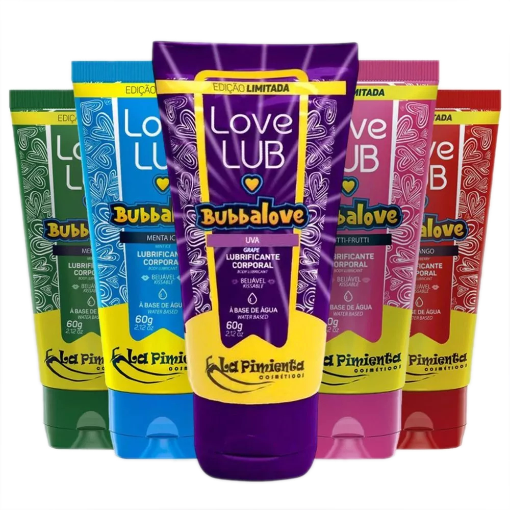Lubrificante Intimo Gel Anal Vaginal Corporal LOVE LUB BUBBALOVE SEX SHOP  Produtos | Shopee Brasil