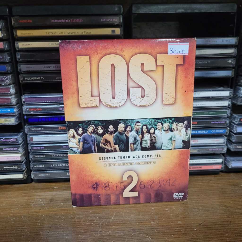 BOX DVDS LOST (SEGUNDA TEMPORADA COMPLETA) | Shopee Brasil