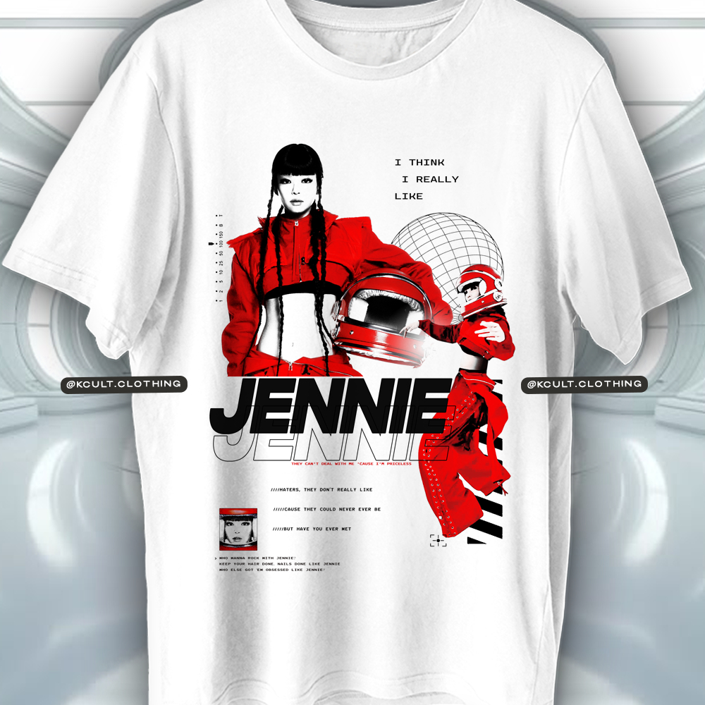 Camiseta Unissex 'like JENNIE' Ruby KPOP Blackpink | Shopee