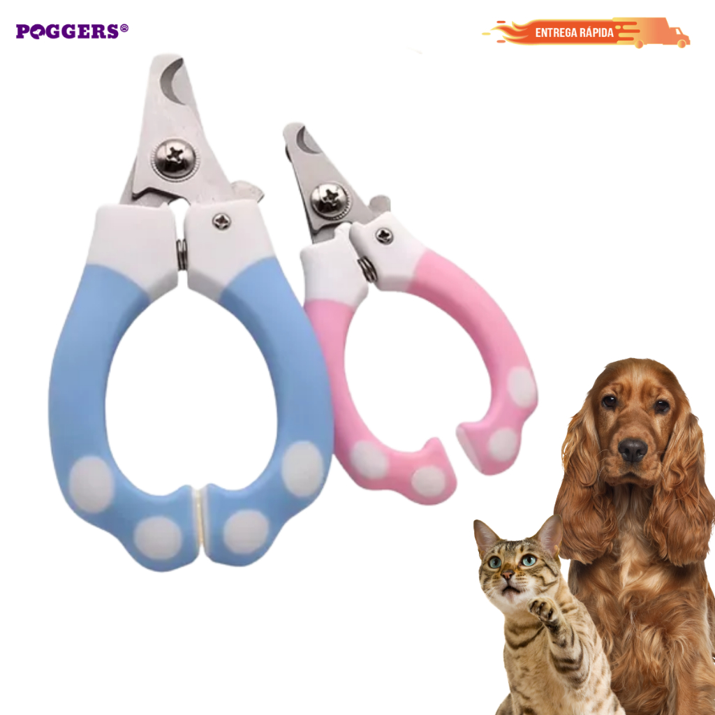 Kit Alicate Cortador de Unha e Lixa Para Cachorro e Gato Pequeno e ...