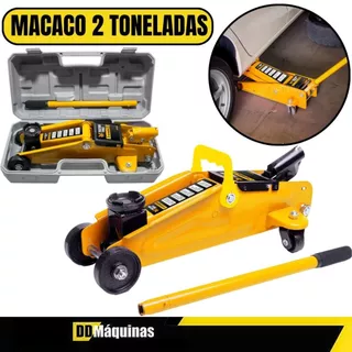 Macaco Hidráulico Jacaré Capacidade 2 Toneladas - Fasterr