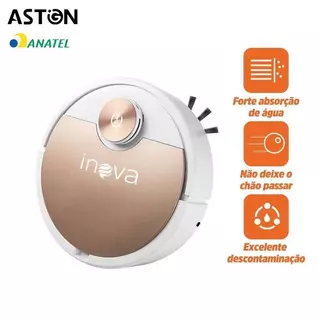 Astgn X Basike Aspirador Robô Fast Clean Rb08 Bivolt 30w Venda a baixo preço