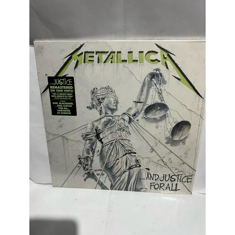 metallica and justice for all lp importado GERMANY novissimo