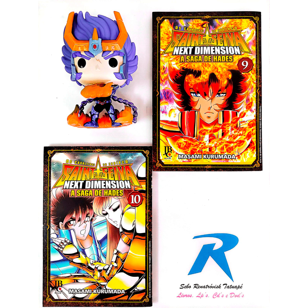 e Yanagi CDコレクション Box: Cdz Saint Seiya Next Dimension Completo Em 16 Volumes