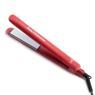 Prancha Alisadora Profissional Neo Titanium Vermelha 230°C / 450°F - Lizz Professional