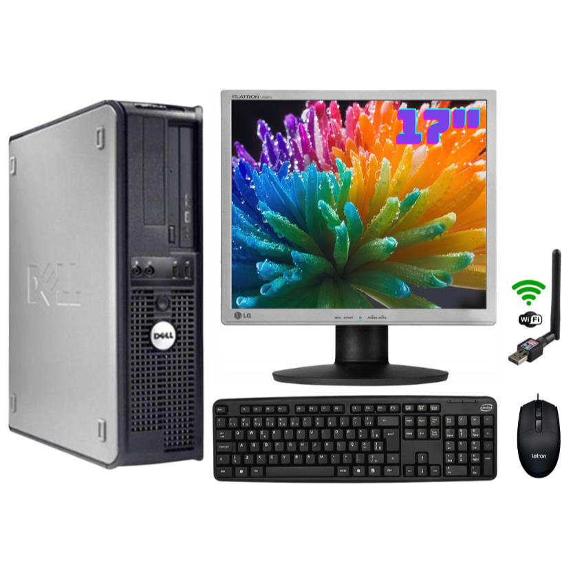 DESKTOP COMPUTADOR DUAL CORE SOKET 775 2GB RAM DDR2 HD 80 ou 160gb