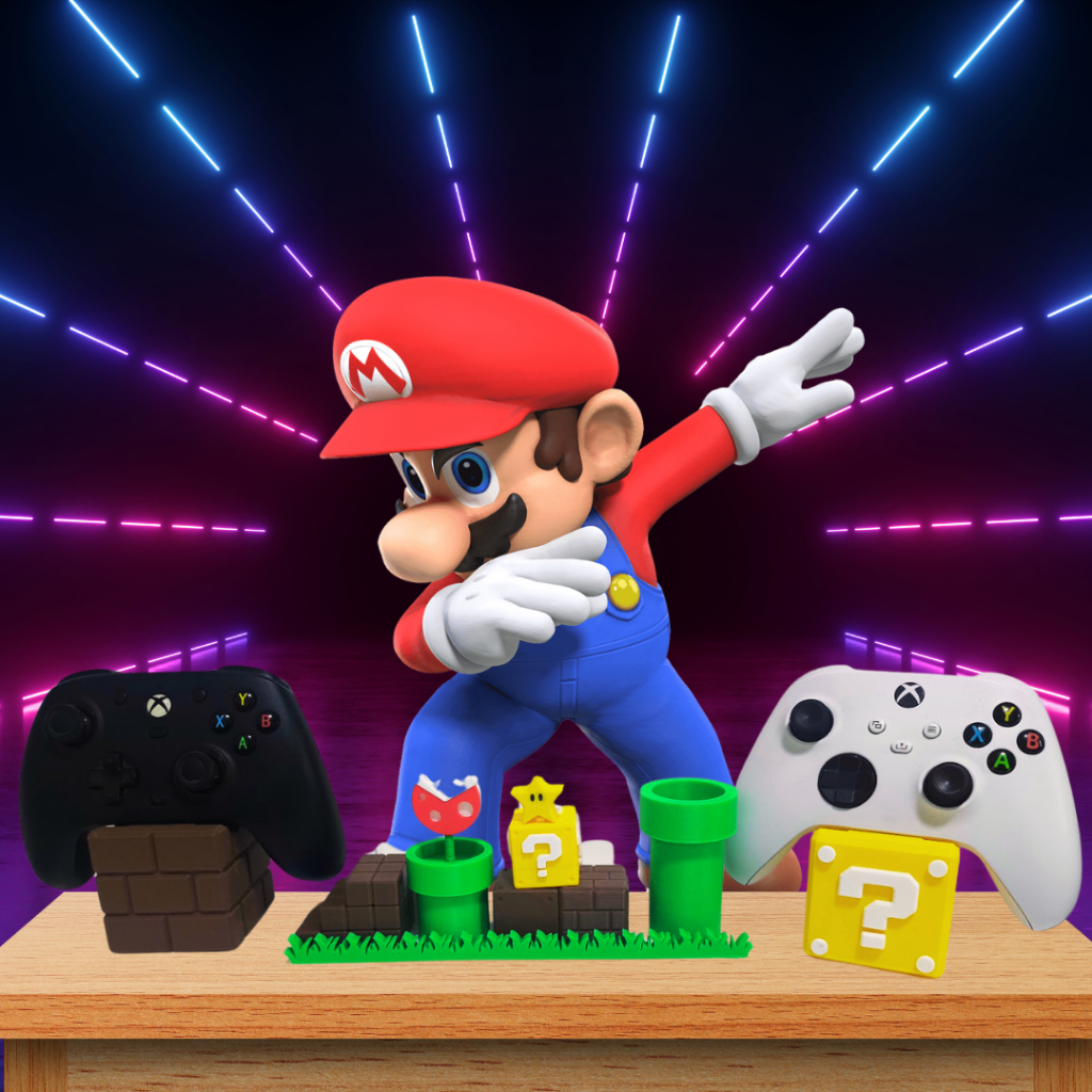 Kit Completo de Suporte Mario Personalizado– Para Nintendo Switch OLED ...