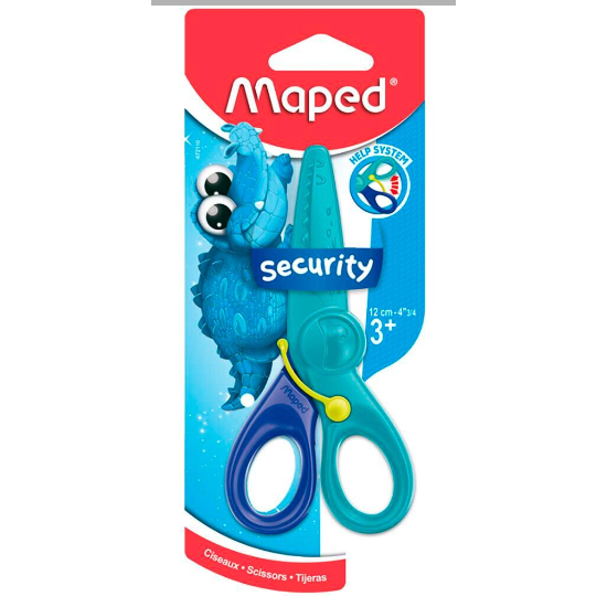Ciseaux De Sécurité à Ressort Maped Kid-Pulse Multicolore Pour Enfants