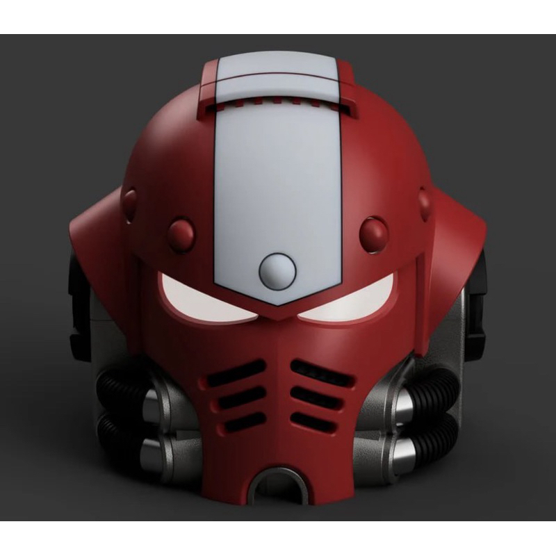 Capacete máscara primaria hellblaster Warhammer