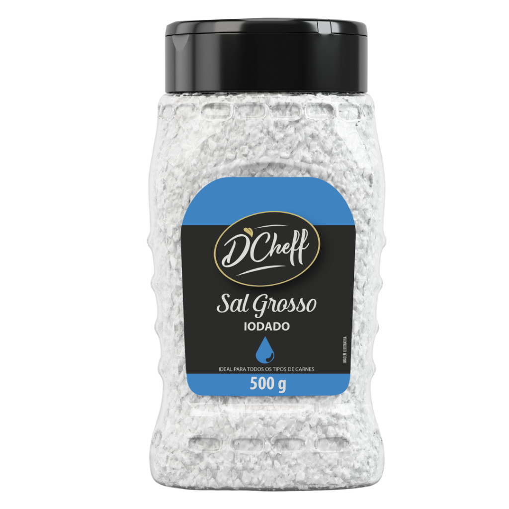 Sal Grosso 500g- Dcheff | Shopee Brasil