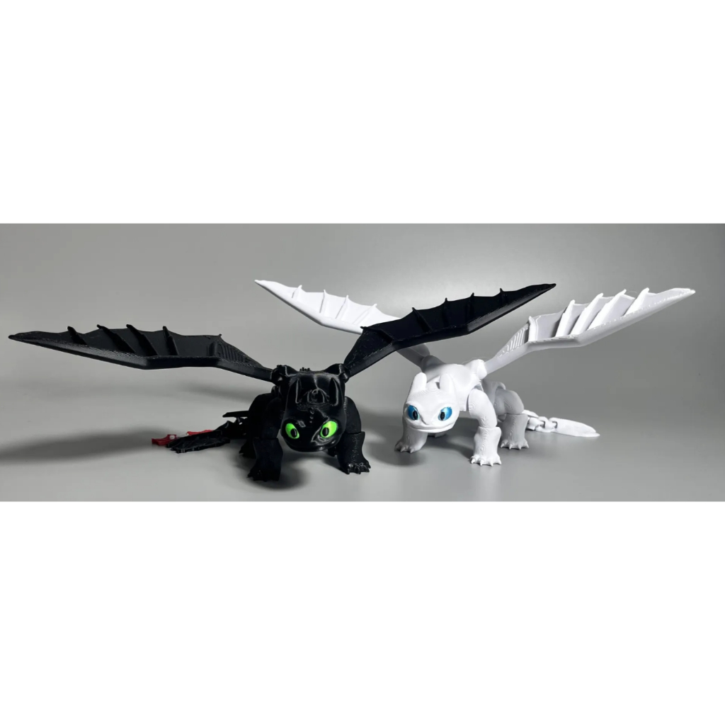 Dragão Banguela e Namorada Action figure | Shopee Brasil