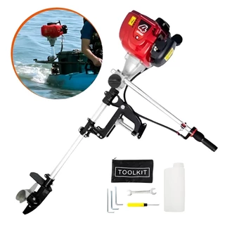 Motor 4 Tempos 65cc Pesca Caiaque Popa Para Barco Bote