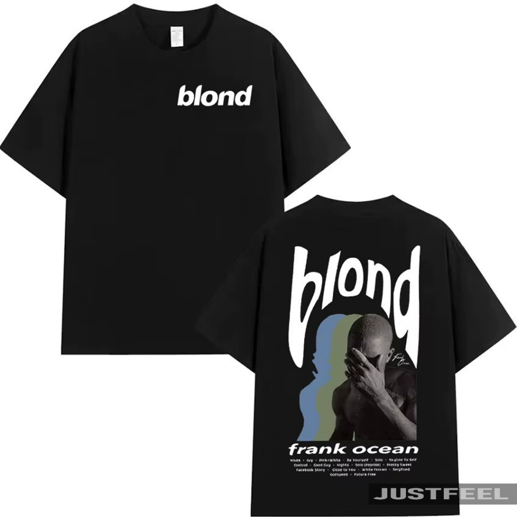 Camiseta T-shirt Unissex Algodão Blond Frank Ocean Rapper | Shopee