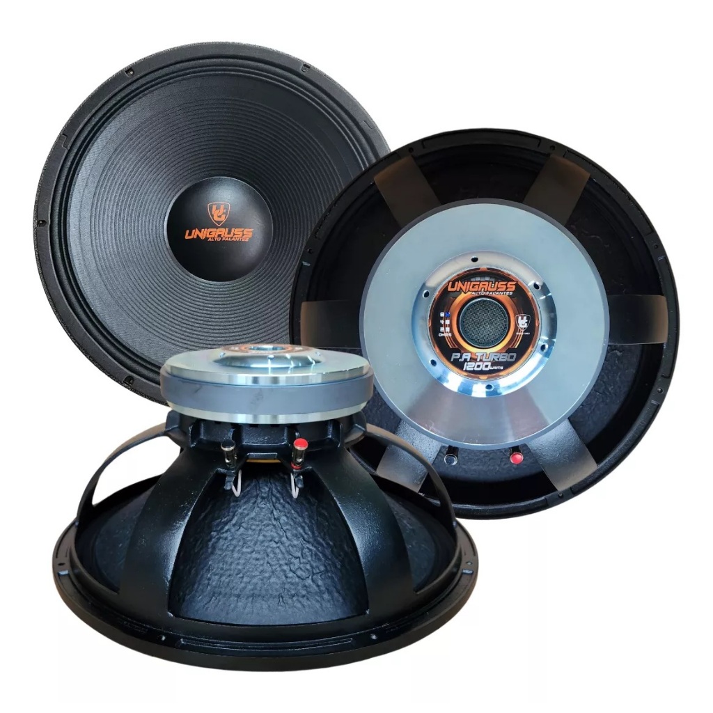 Alto-falante 18 polegadas 1200w rms alto falante profissional unigauss ...