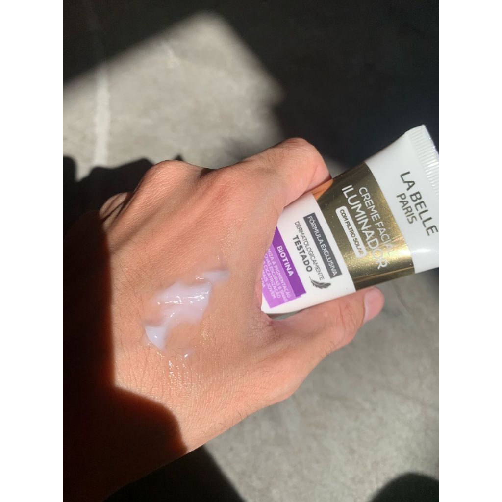 La Belle Paris Creme Facial 50g Iluminador com Filtro Solar
