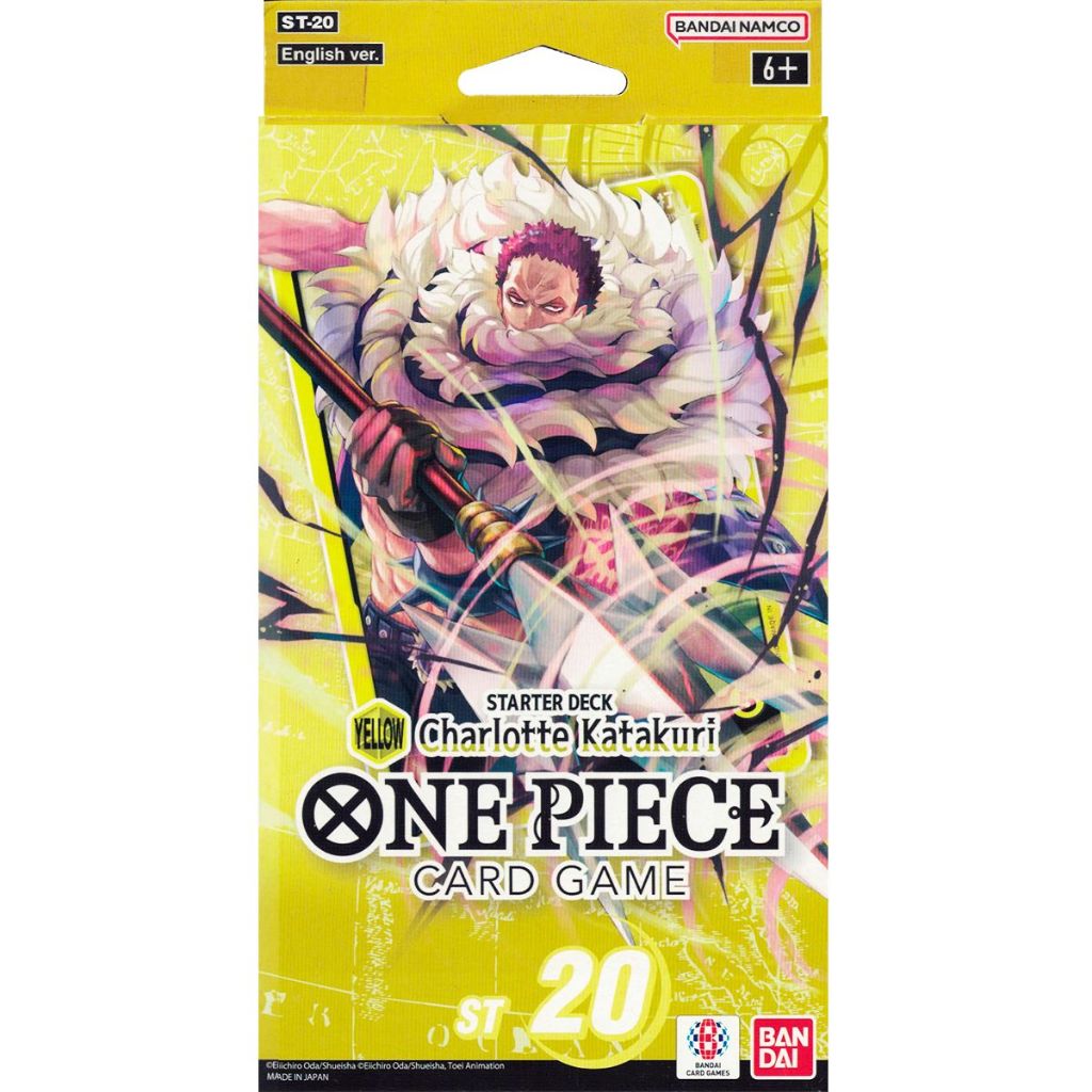 One Piece Starter Deck ST 20 Yellow Charlotte Katakuri Cartas